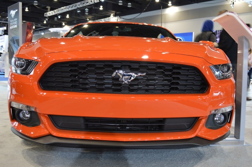 Orange Mustang